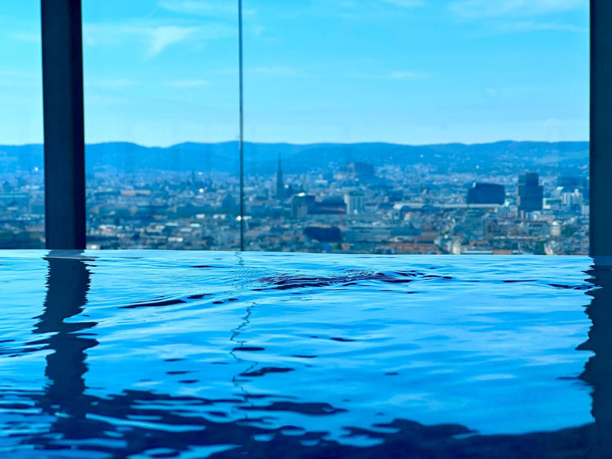 Panorama Sky Apartment I Rooftop Pool I Metro Station Wien Exteriör bild